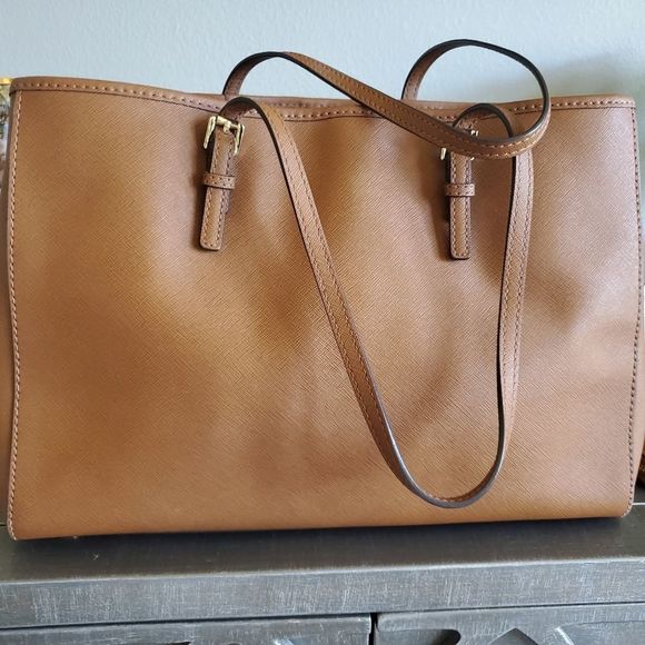 Michael Kors brown tote bag with wallet - Picture 5 of 11